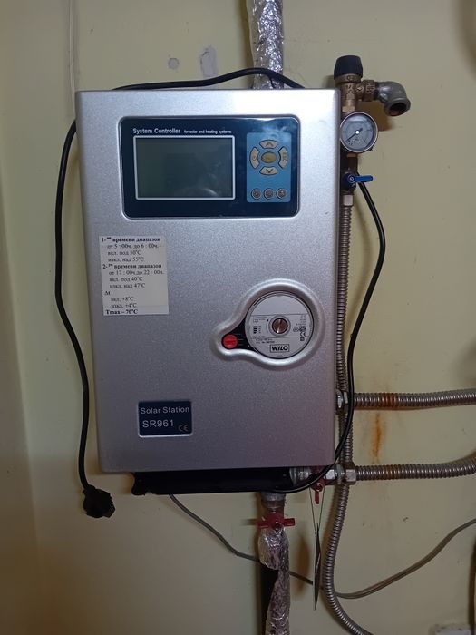 Помпена група за соларна система за топла вода