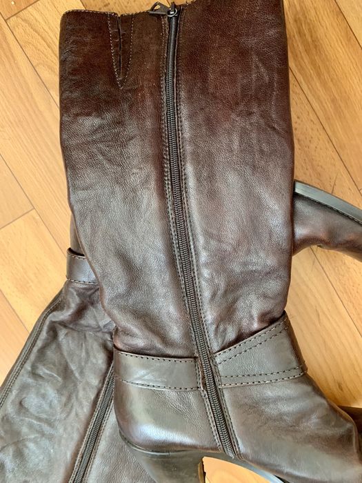 Продам сапоги, Германия, кожа. Обмен