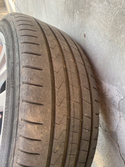 Vand jante skoda octavia 2 vrs, 2 cauciucuri bune față 225/40/r18