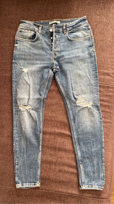 Blugi Zara slim fit 42