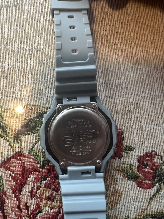 Ceas Casio G-Shock GA-2100P-8A gri/albastru