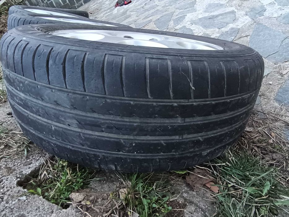 продавам джанти с гуми за ауди а3 205/55/16