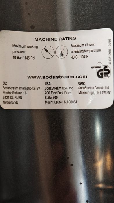 SodaStream Crystal Aparat de preparare a sifonului 
ol. Istoricul preț