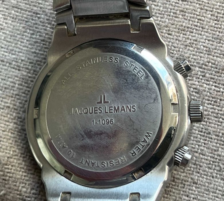 Ceas Jacques Lemans Sport Chronograph 1-1096 otel 10 ATM