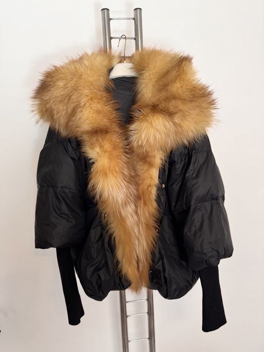 Geaca blana naturala vulpe 100%