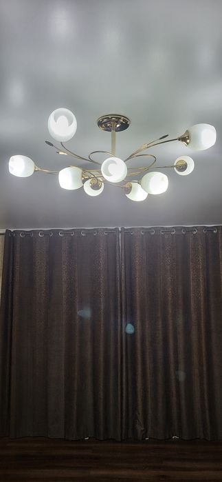 Люстра, 10 светильников