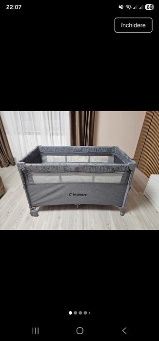 Set patut 3 in 1 cu saltea