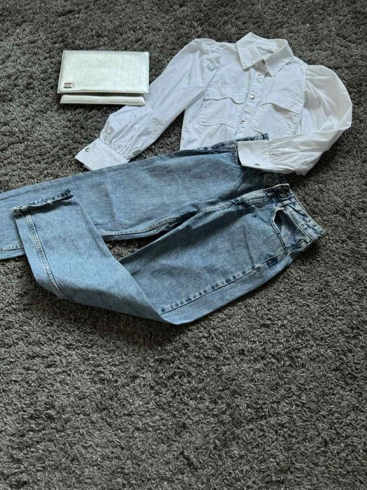 Сет дънки, риза и чанта