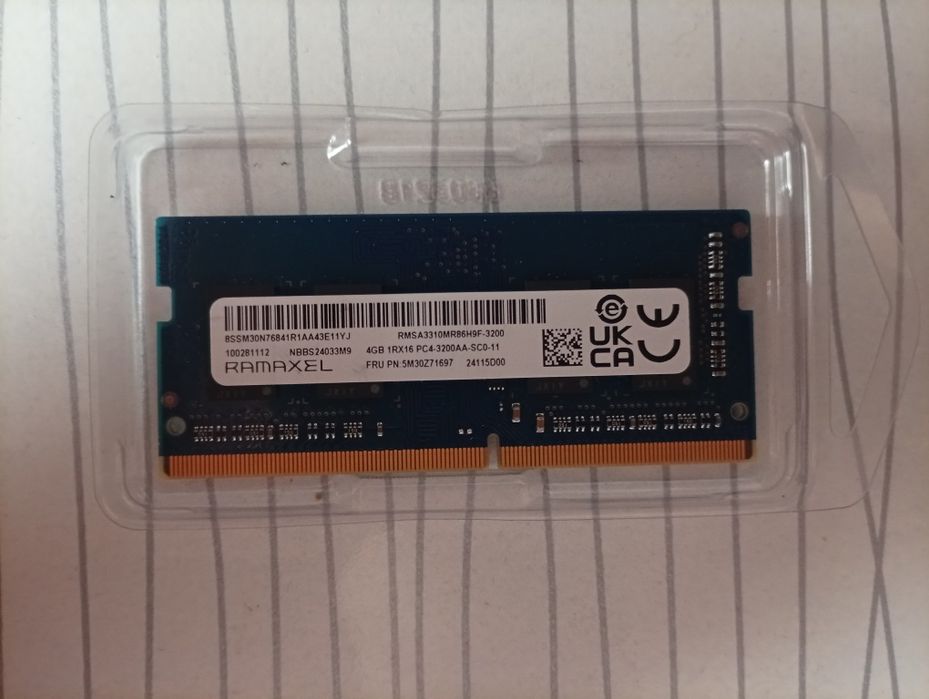 СРОЧНО!!! Оперативная память DDR4 4GB 3200MHz для ноутбука