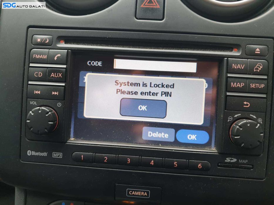 Navigatie Radio CD Player Nissan Juke F15 2010 - 2014 [K8874]