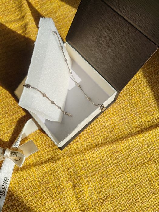 Сребърно колие 42 сантиметра