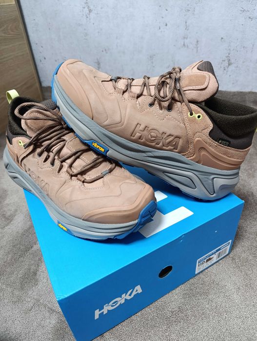 Чисто нови Hoka M Kaha 3 Low GTX номер 45 1/3 естествена кожа