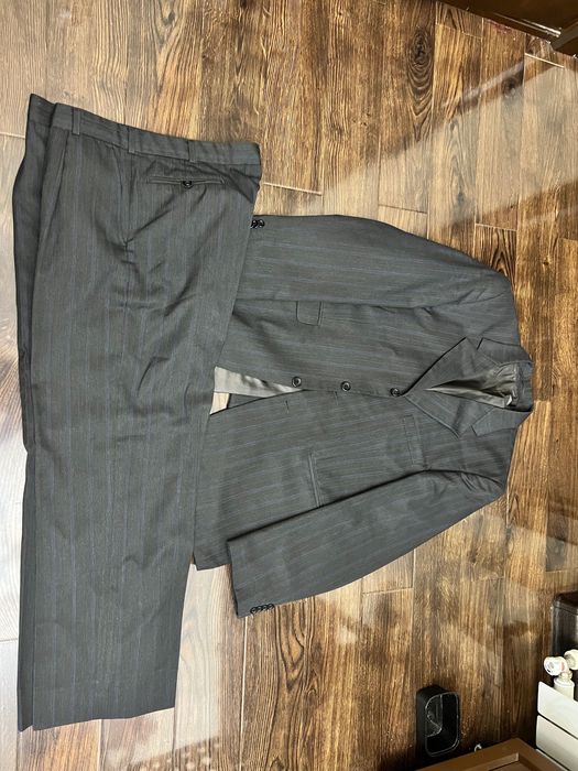 Мужской костюм пиджак брюки размер 56 XL Италия Regular brend