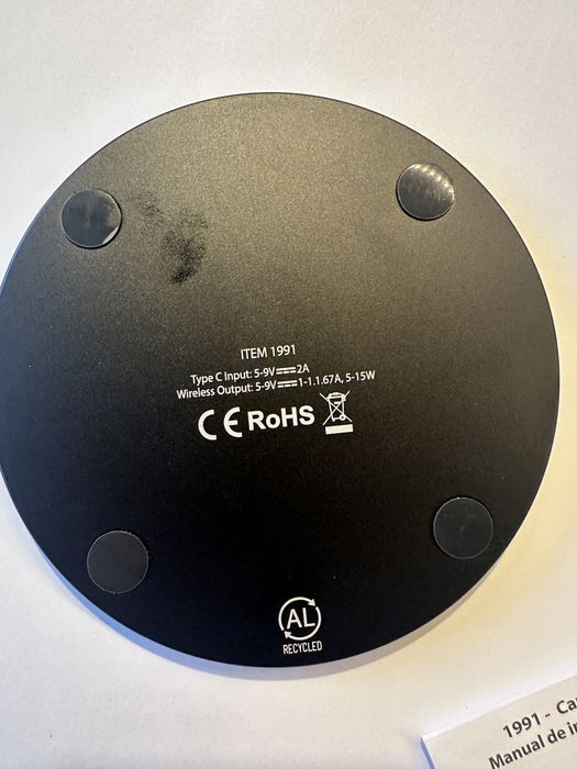 Incarcator wireless Fast Charge 15W