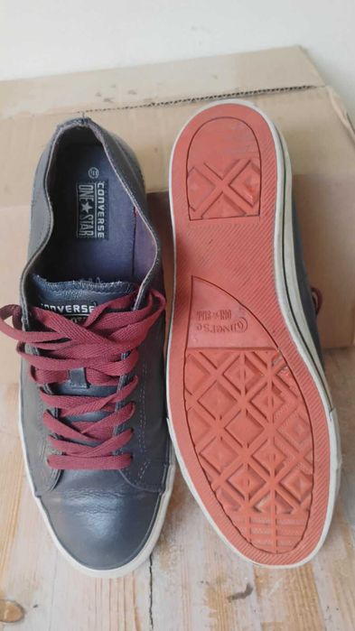 Мъжки кецове Converse One Star Естествена кожа