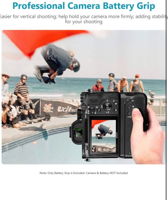 Комплект. Sony VG-C2EM. Батерия Sony. Зарядно. Камера. зарядно. Грип