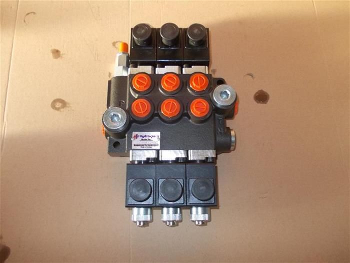 Distribuitor hidraulic electric 12 VDC 1 sectiune, debit 50 litri/min