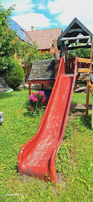 Ansamblu joaca copii exterior, lemn