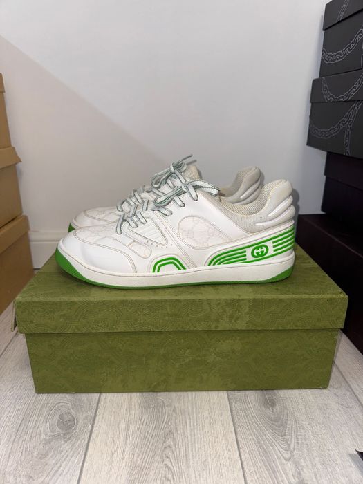 Adidasi Gucci Low White Autentici