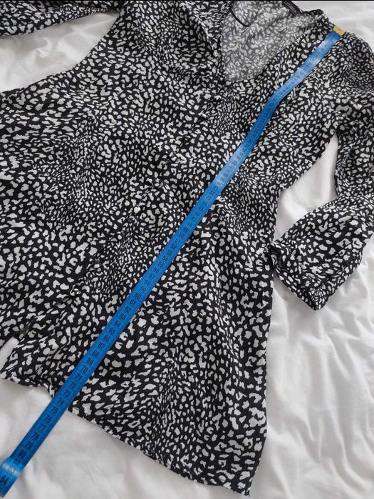 Rochie Zara cu print alb-negru