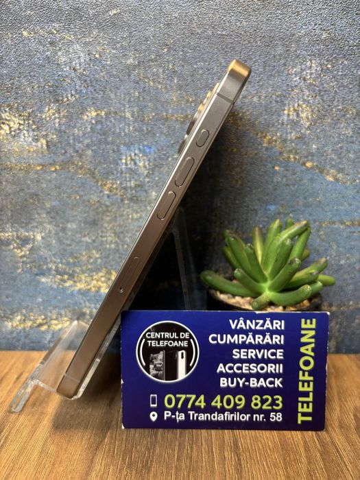 Iphone 15 Pro Max/256Gb/Garantie 2Ani Centrul de Telefoane/Rate