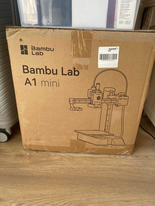 3D-принтер Bambu Lab A1 mini + сушильный бокс + PLA, коробка