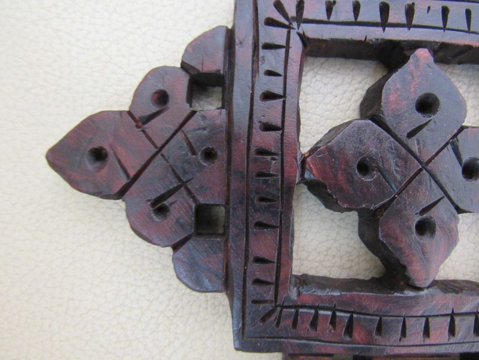 Дървен християнски кръст от Етиопия