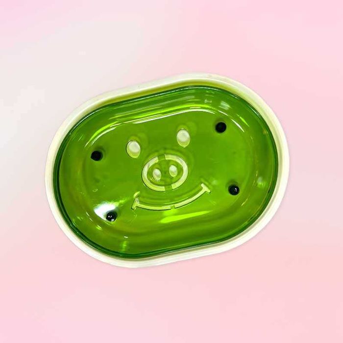 Практична и елегантна сапунерка 14 см с отвори „усмивки“