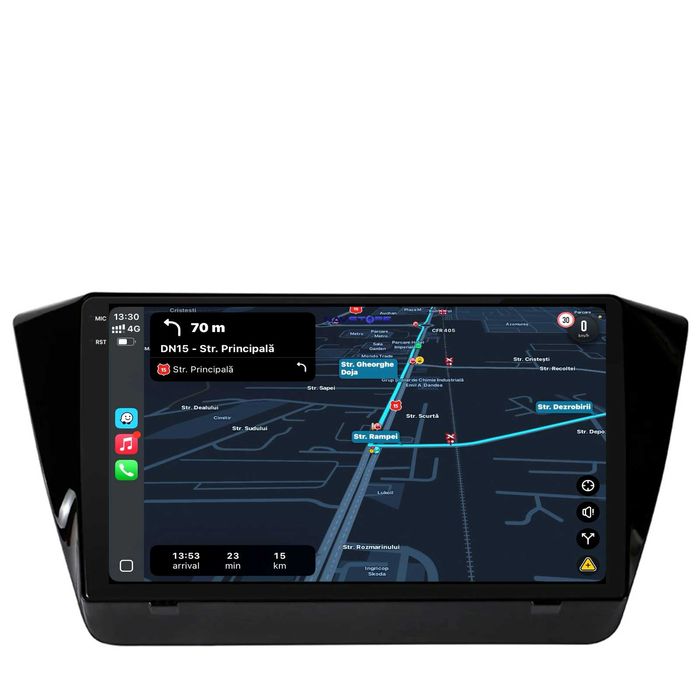 Navigatie Android Dedicata Skoda Superb 3 (2015-2019), BT, Carplay