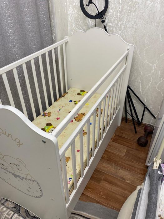 Детский манеж кровать