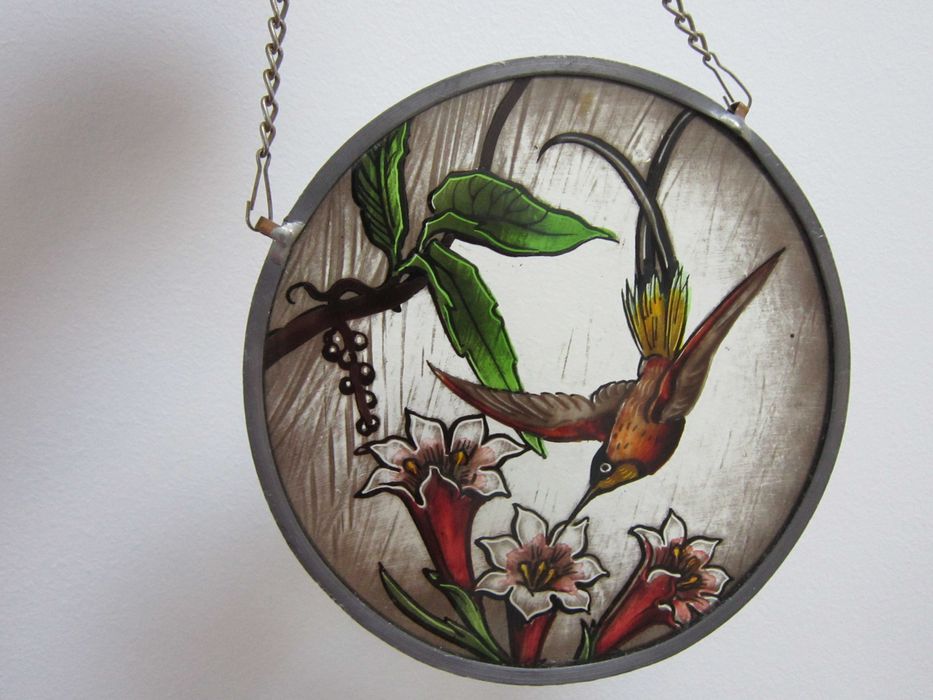 cadou rar Pasare Colibri Suncatcher Tiffany Germany