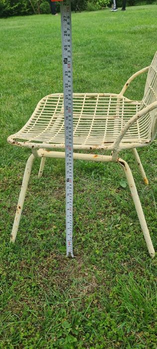 Метална маса с  градински столове