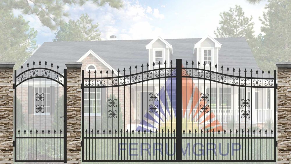 Porti garduri metalice si din fier forjat