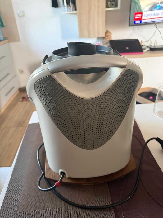 Thermomix TM6 Vorwerk – Stare impecabilă + Blat lemn original (Predare personală Cluj)