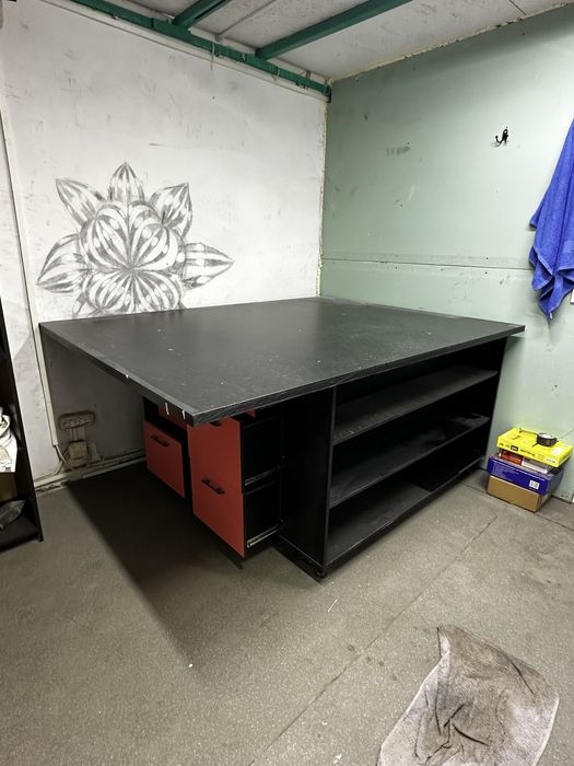 Раскроечный стол с тумбами