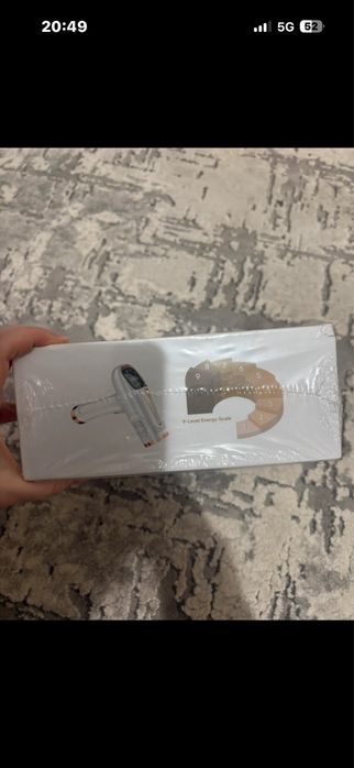 Epilator NOU, SIGILAT laser AjueQaQ