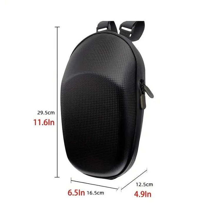 Универсална чанта за електрически скутер, CARBON, Водоустойчива, 3л