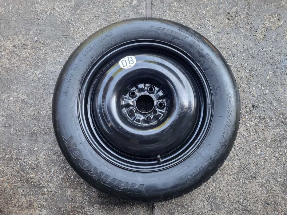 rezerva NISSAN dacia duster renault honda 5X114,3 pe R17 noua