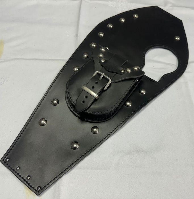 НОВ предпазител за резервоар от естествена кожа за Yamaha XV535 Virago