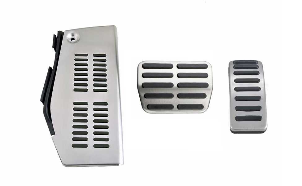 Ornamente INOX pedale si footrest - Golf 4, Bora, Beetle, Leon, A3, TT