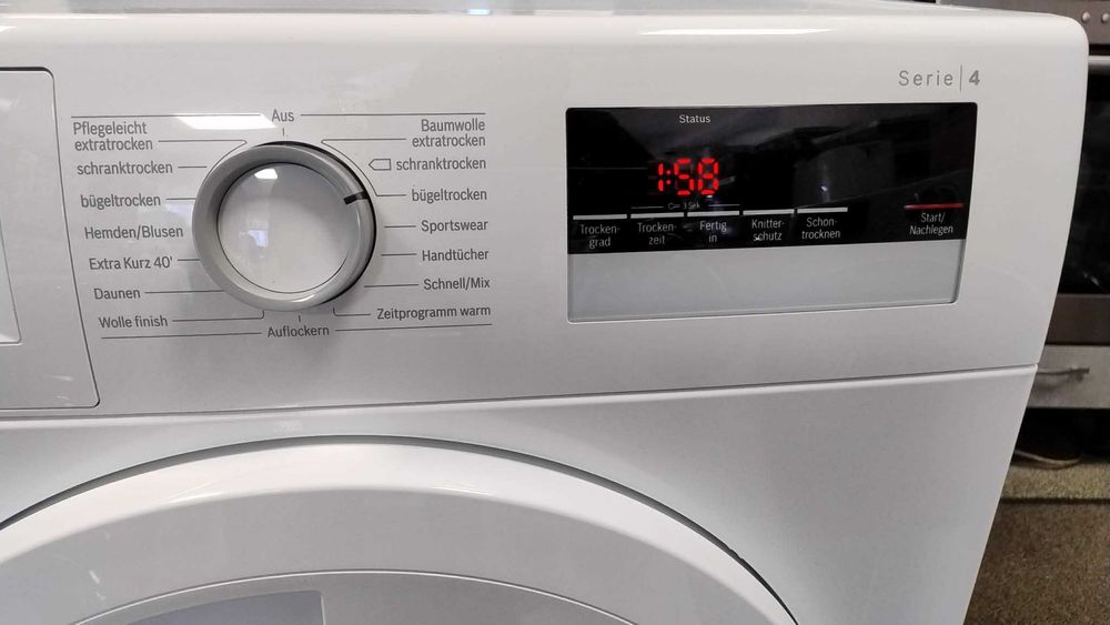 A++ Сушилня с термопомпа Bosch-Бош 7 кг Series 4 SensitiveDrying