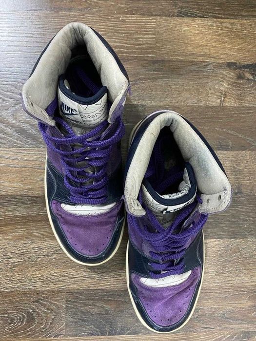 Nike Court Force Hi Stussy Purple
