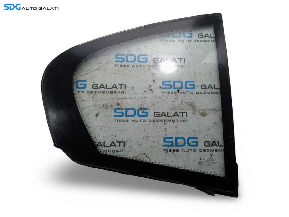 Geam Sticla Fix de pe Usa Portiera Dreapta Spate BMW Seria 5 E60 2003 - 2010 [LR3526]