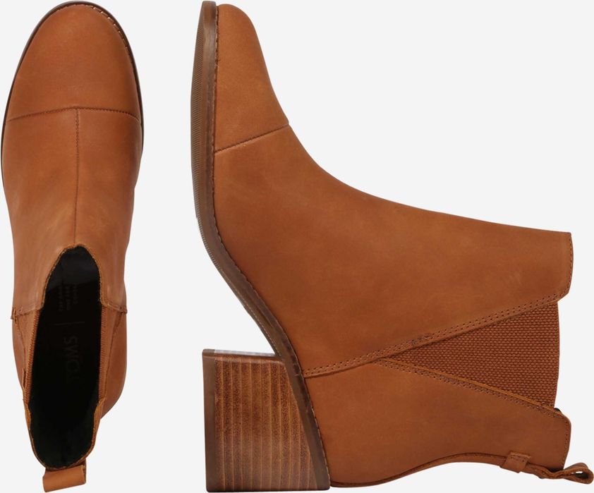 Дамски кожени Боти TOMS Chelsea Esme - 38