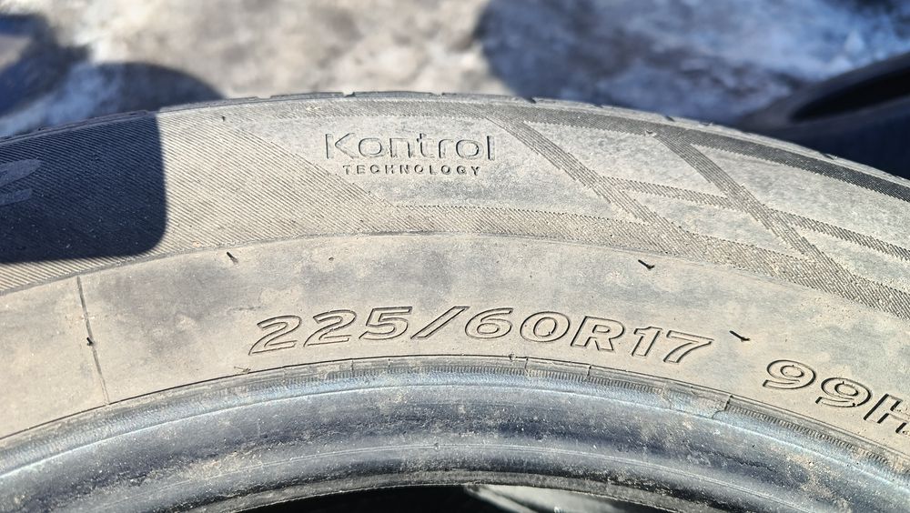 Шины летние 225/60/17 ханкук