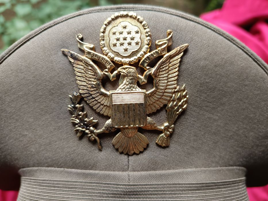 US Army Chipiu (caschetă) ofițer post WW2/Colecție/Decor/Militaria