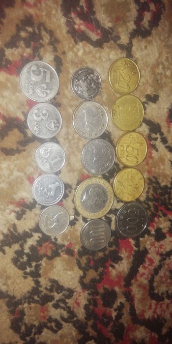 Монеты из разных стран