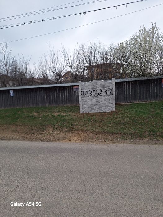 Gard din placi beton