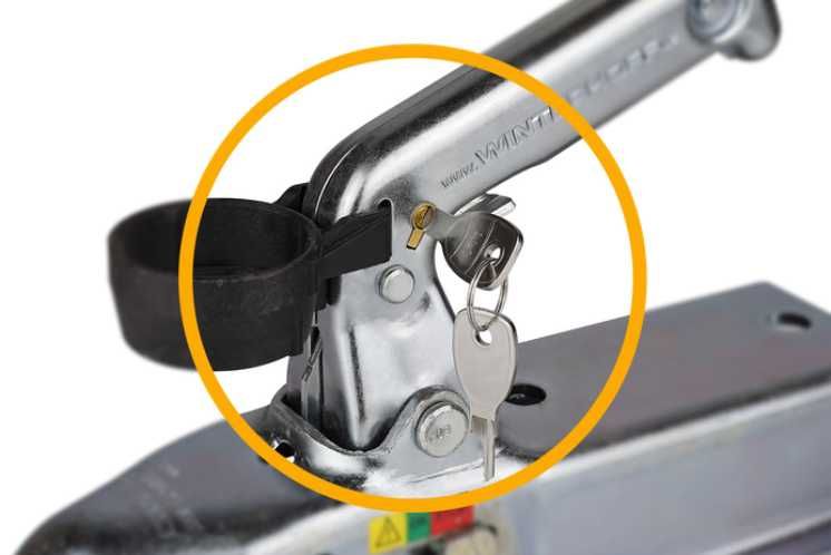 Заключващо устройство ключ за теглич, лапа за ремарке