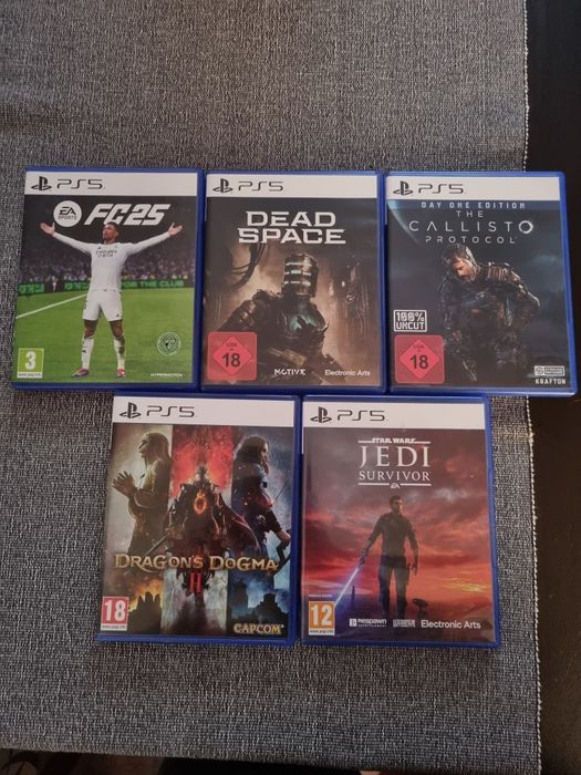 Ps5 игри - Dragon Dogma, Dead Space, FC 25... и други